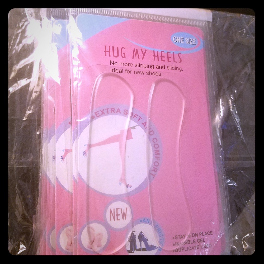 Silicone Heel Cushions-10 pack